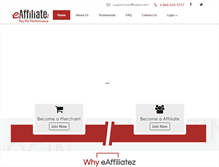 Tablet Screenshot of eaffiliatez.com